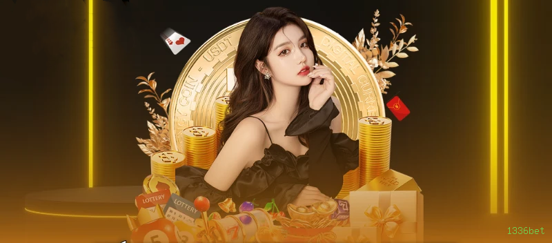 Imagem promocional do cassino online da 1336bet mostrando jogos ao vivo